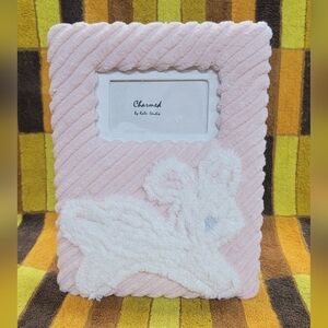 Chenille Bunny Picture Frame